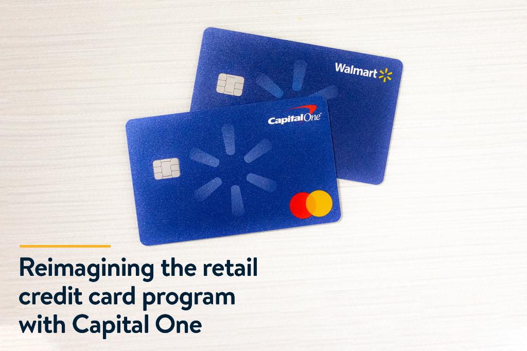 Walmart Inc. on Twitter: "We're reimagining the retail credit card program with @CapitalOne. Learn more about our two new credit cards: https://t.co/EtVgEBkllz https://t.co/jUtdt0Av3x" / Twitter