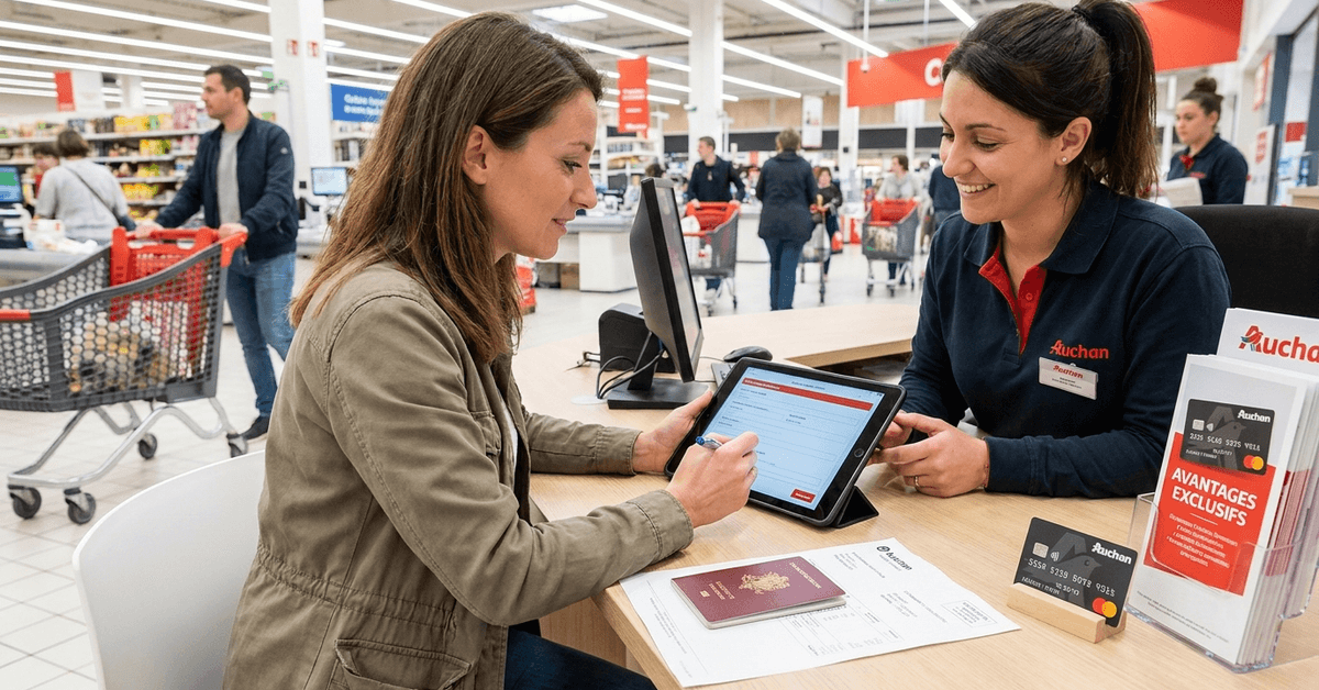 Auchan Credit Card Application Guide